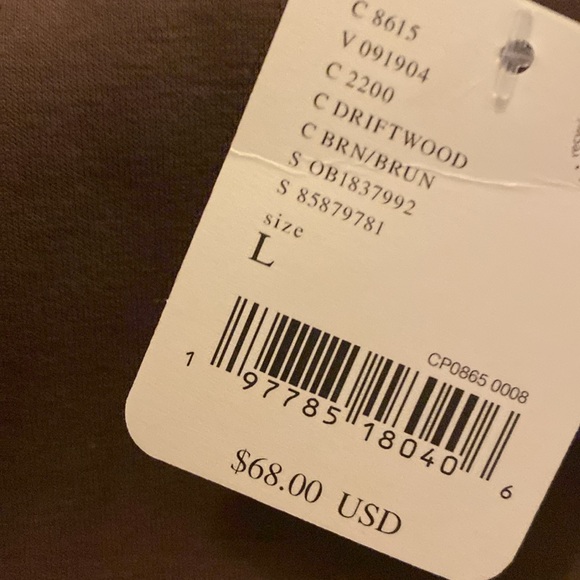 NWT Free People L hoodie brown L * hole - Picture 7 of 7